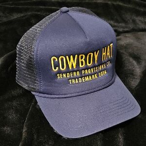 Blue and Yellow Trucker Hat
